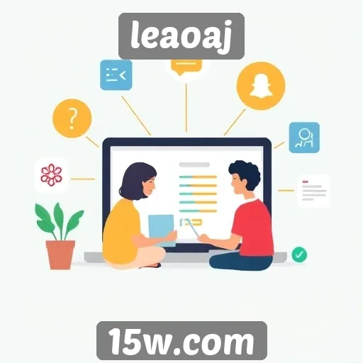 Avaliação dos principais recursos do site Leaoaj